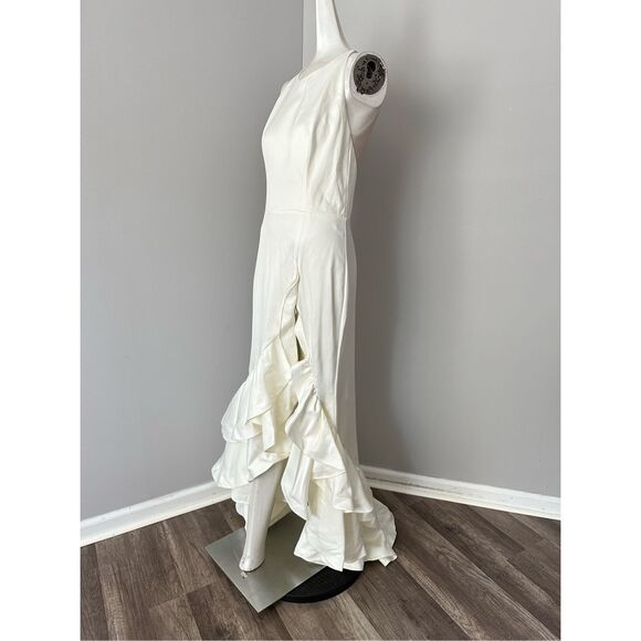 Bronx and Banco Paros Gown in White US 6 $620 - Picture 6 of 13